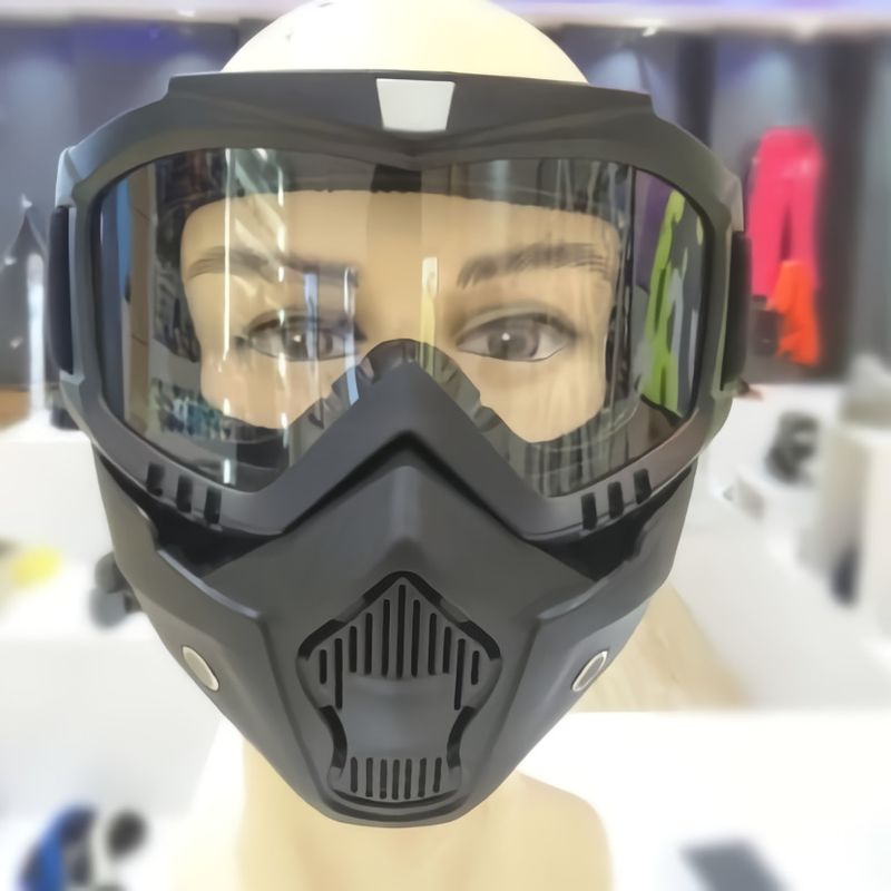 GENERICO - Gafas Motocross Careta Moto Mascara Casco Protección Golpes