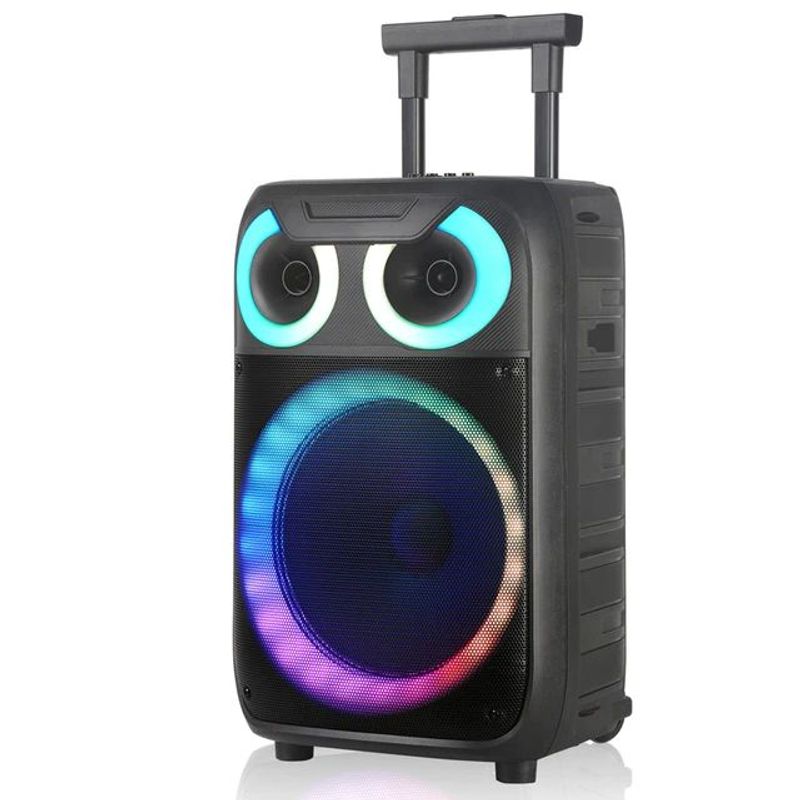 GENERICO - Cabina Bluetooth Portátil Control Remoto 15 Pulgadas Dw2115
