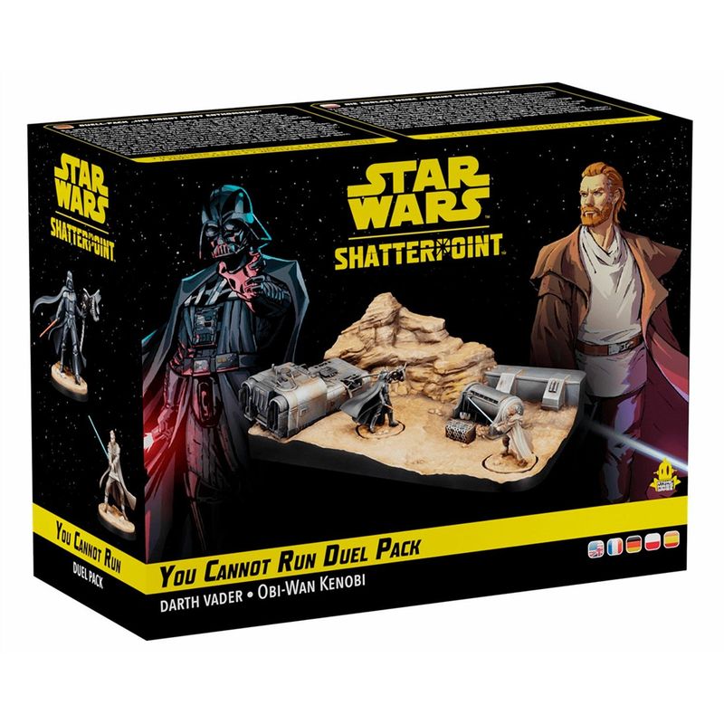 GENERICO - StarWars Pack You Cannot Run Duel Juego De Mesa