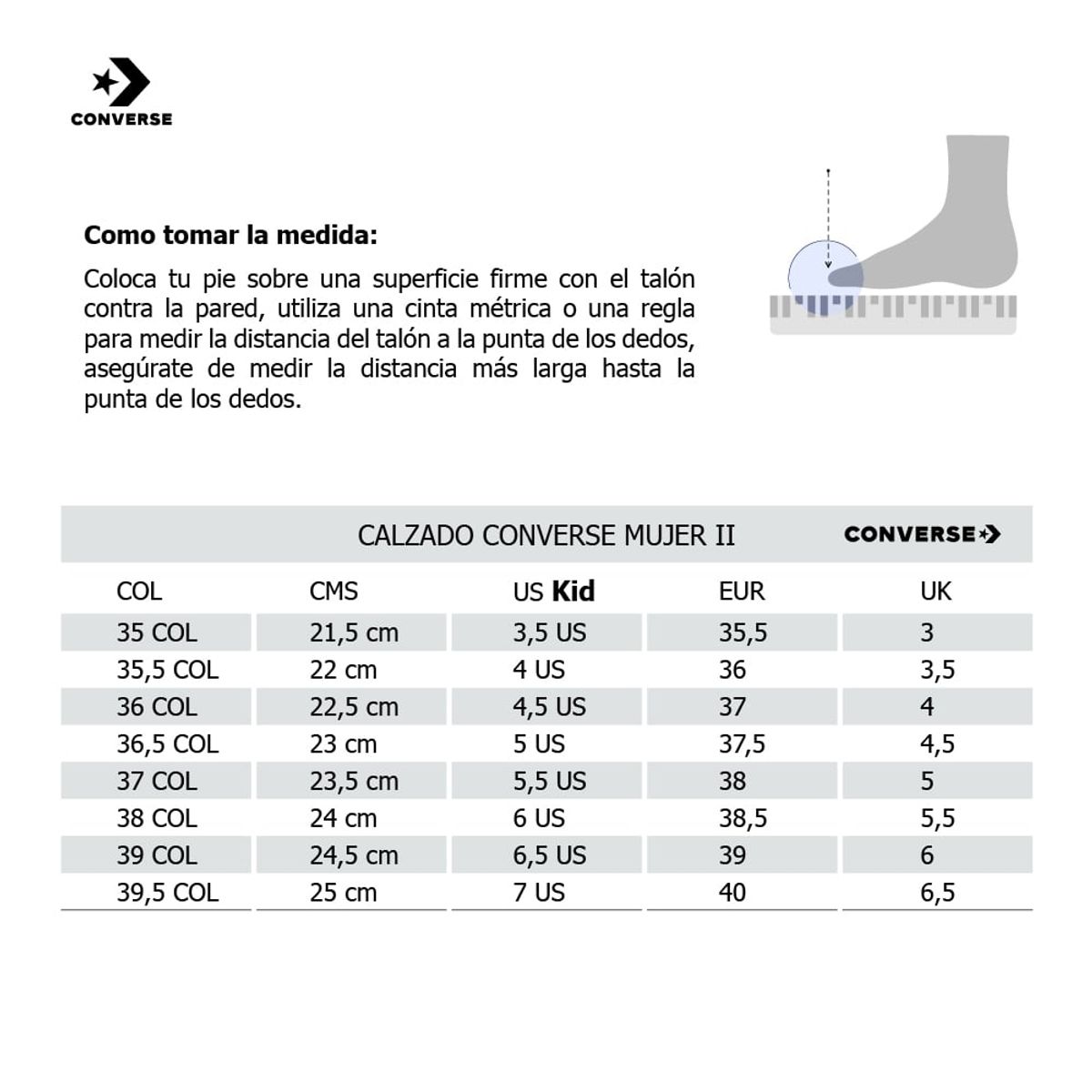 CONVERSE - Botas Converse Chuck Taylor All Star Eva Lift Mujer-Gris