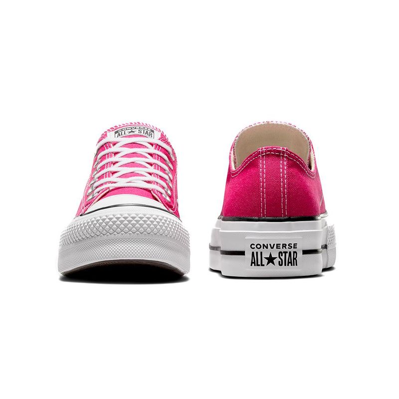 Converse Plataforma Converse Fucsia Mujer Tenis Converse Chuck