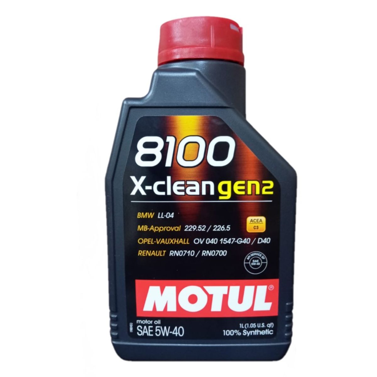 GENERICO - Aceite Motul - 5W40 - 8100 Sintético X-cess - 1L