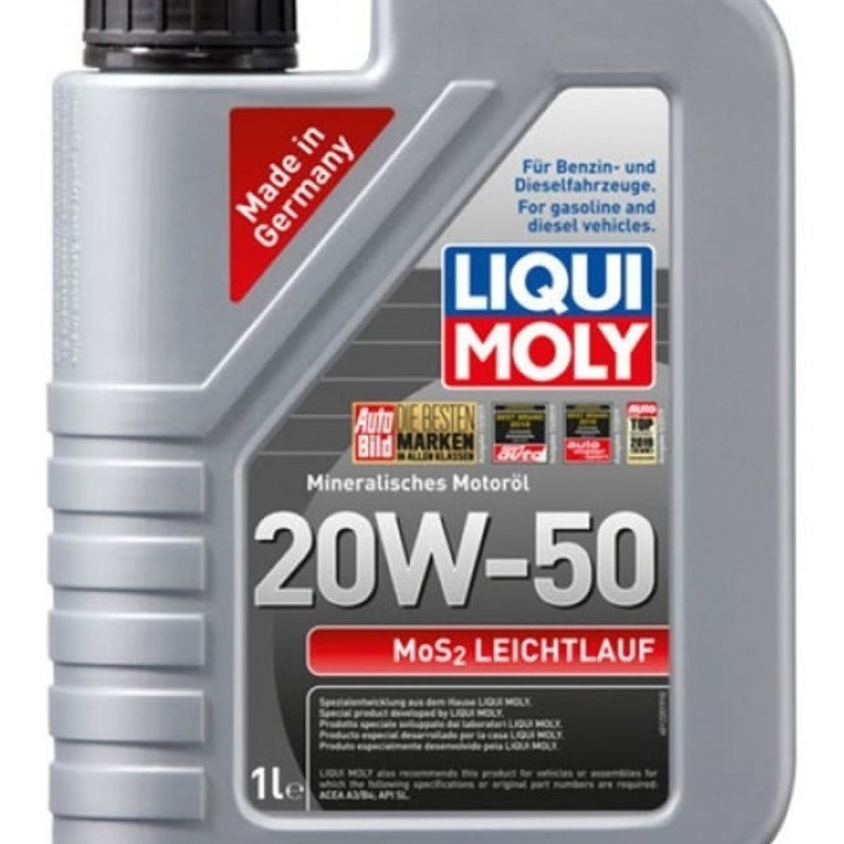 LIQUI MOLY - Aceite Liqui Moly - 20W50 - Low-viscosity