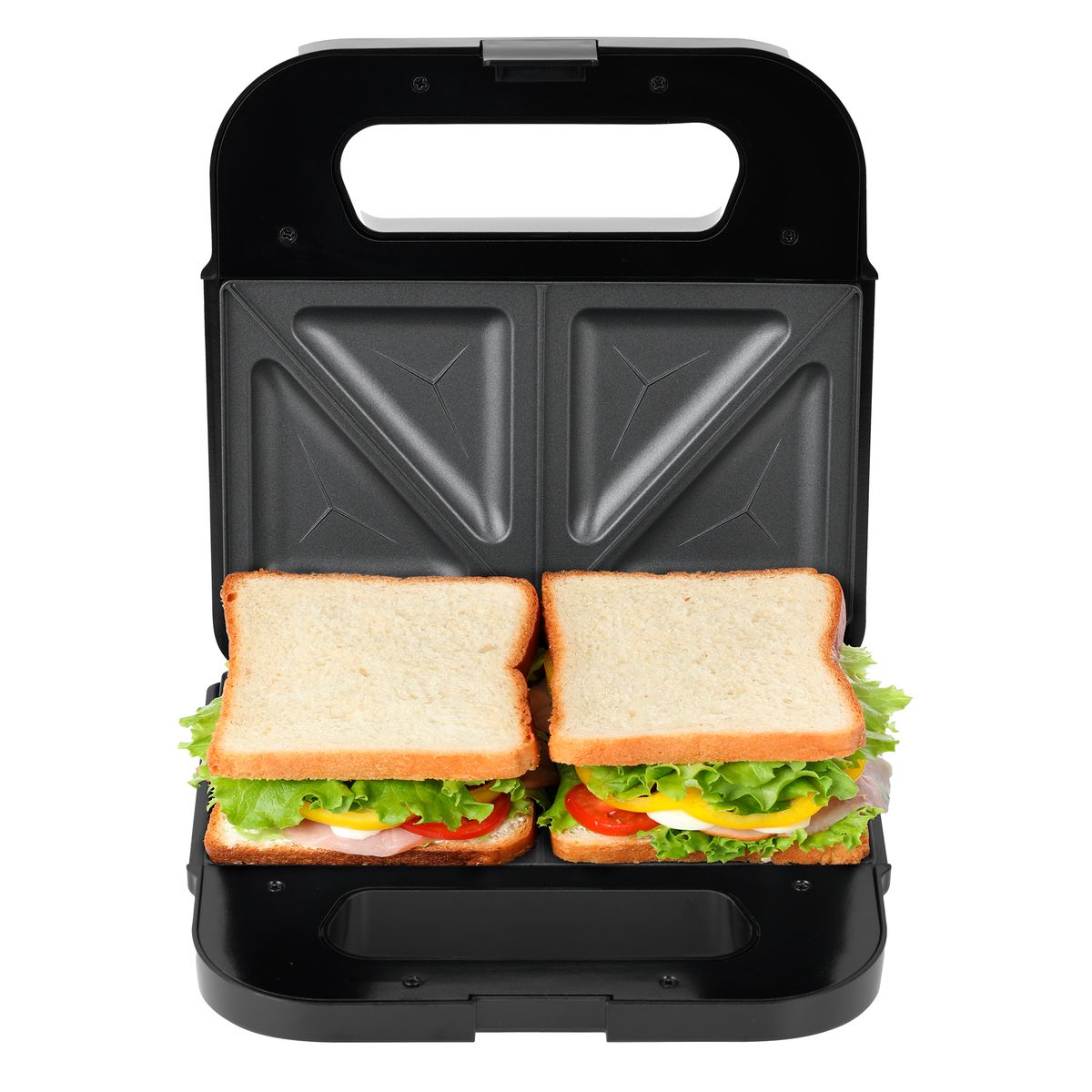 MASTERCHEF - Sanduchera Heat+ Premium Acero 2 Rebanadas Hukën