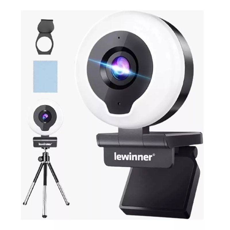 GENERICO - Camara Web 2k Para Pc Laptop Usb Web Cam Con Microfono