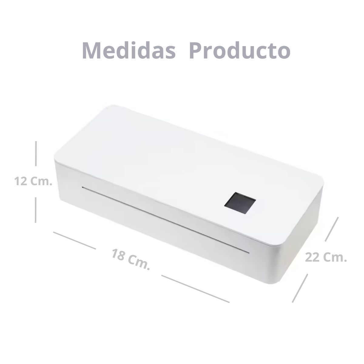 GENERICO - Impresora Térmica inalámbrica Bluetooth portátil A4 Eficaz