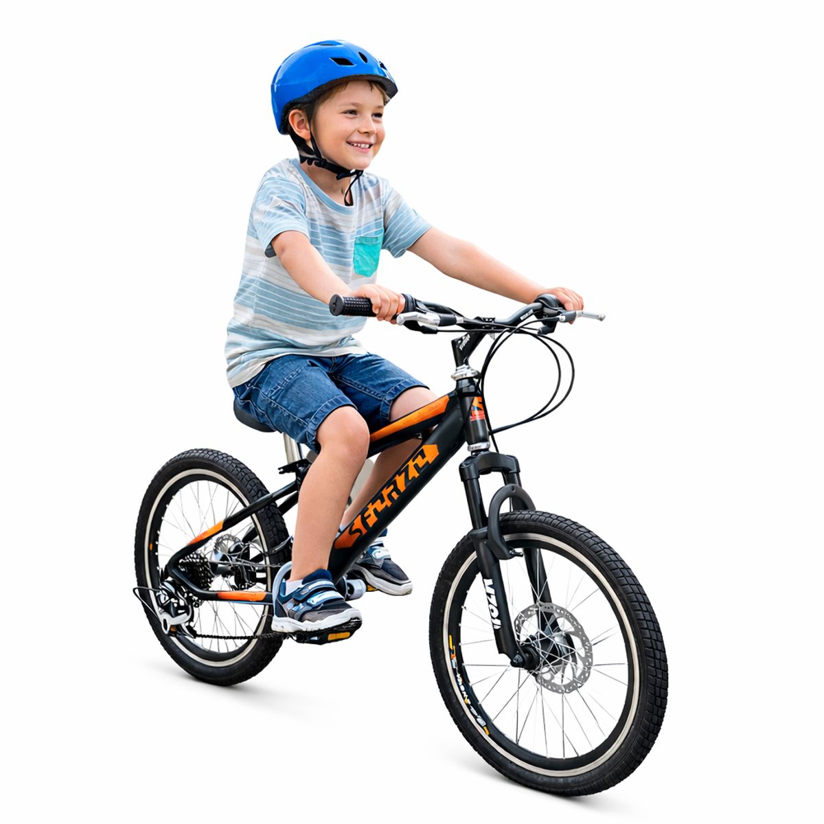 SFORZO - Bicicleta MTB Rin 20 F.Disco Shimano 21