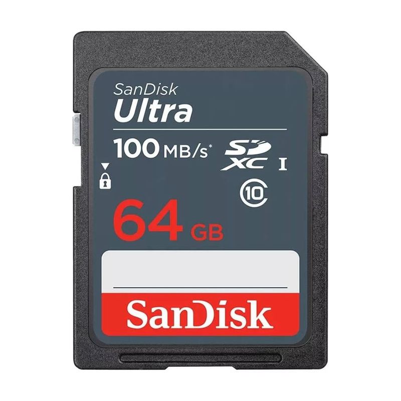 SANDISK - Tarjeta SDXC 64GB Sandisk Ultra Uhs-I Clase 10 100mbs