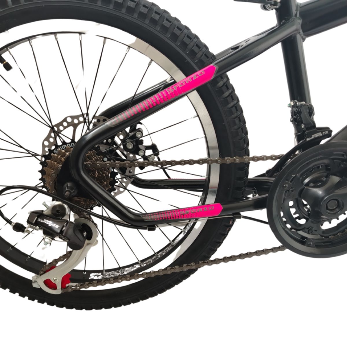 SFORZO - Bicicleta MTB Rin 20 F.Disco Shimano 21