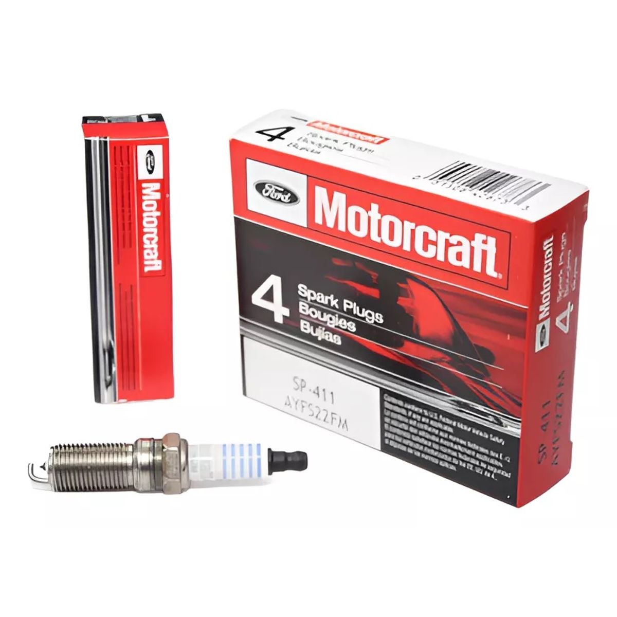 GENERICO - Bujías Mazda 3 (Bk) AYFS22FM Set X4