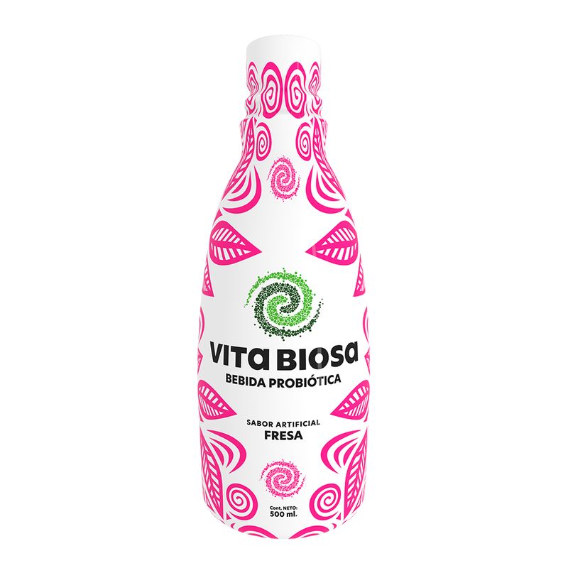 GENERICO - Bebida Probiotica Vita Biosa Sabor Fresa X 500ml