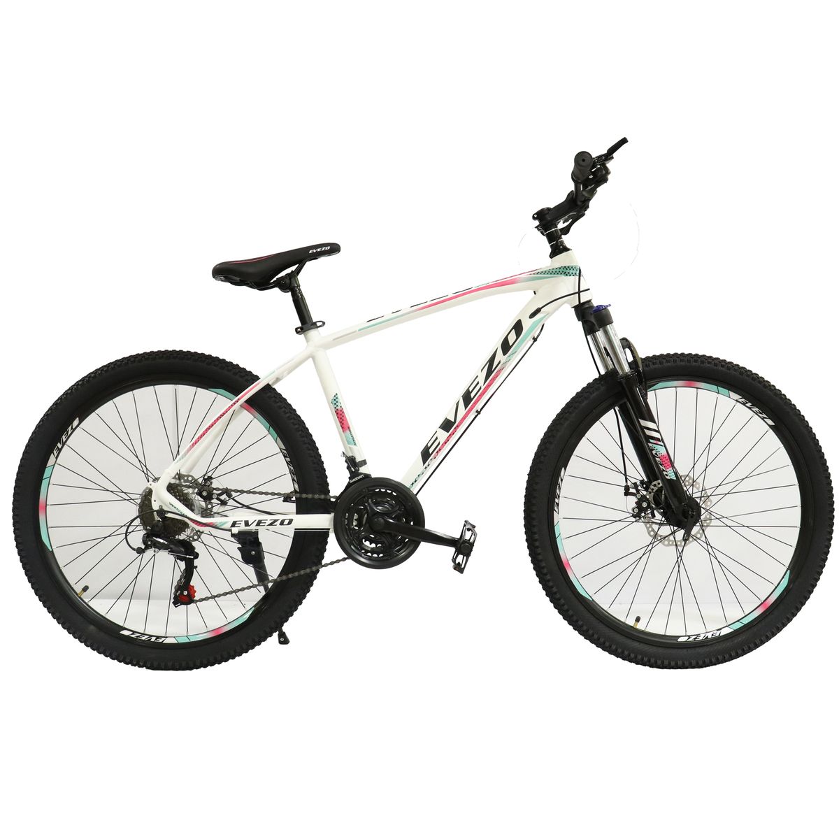 EVEZO - Bicicleta Rin 26 para Adulto EVEZO – 26A010 Blanca
