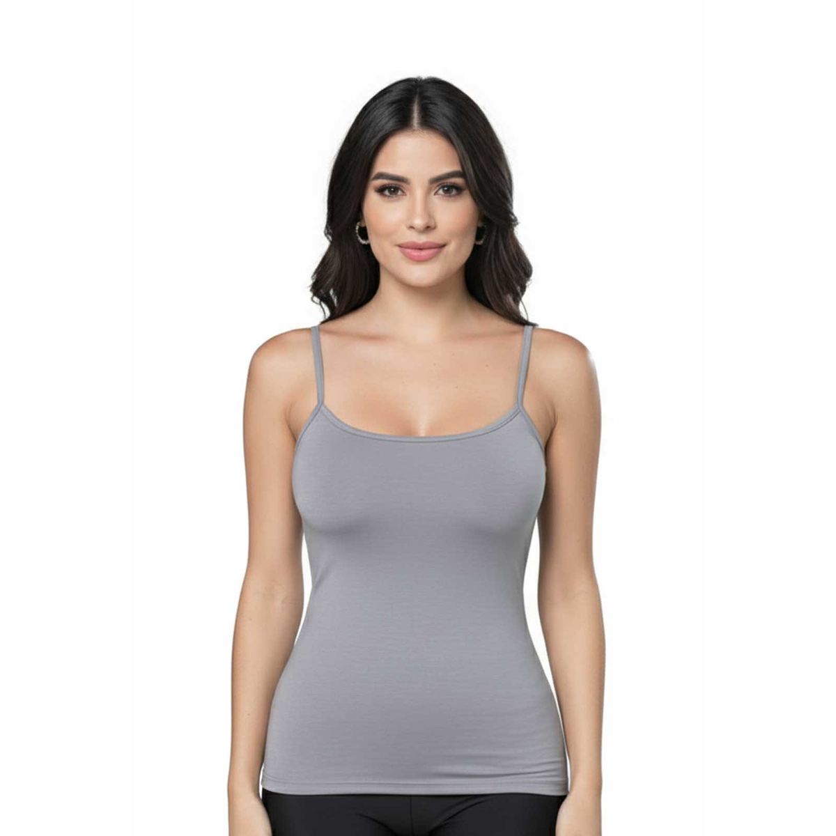FORMAS INTIMAS - Camisilla Interior Mujer Gris FI 3248