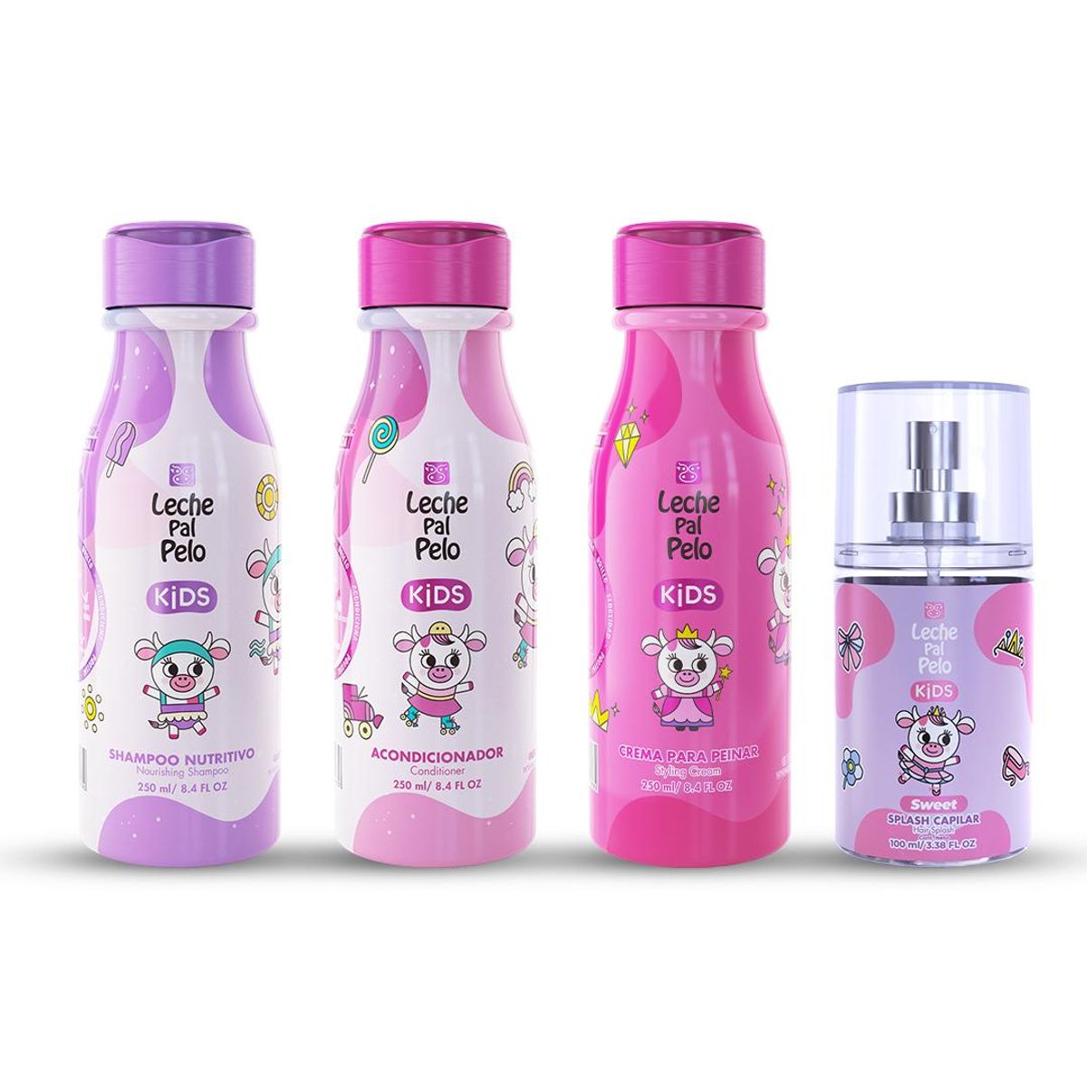 LECHE PAL PELO - Kit kids 250ml leche pal pelo