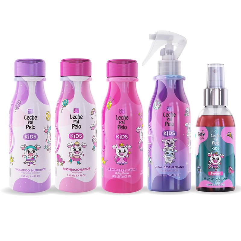 LECHE PAL PELO - Kit kids 250ml leche pal pelo