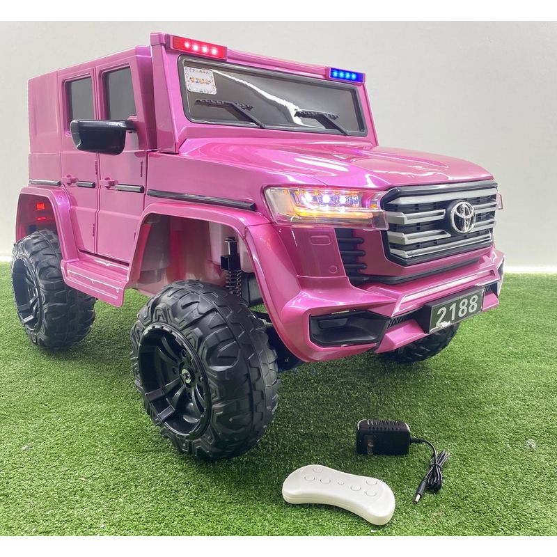 BEBESUNITA - Carro Eléctrico Toyota LLEN GOMA R-2188 ROSADO