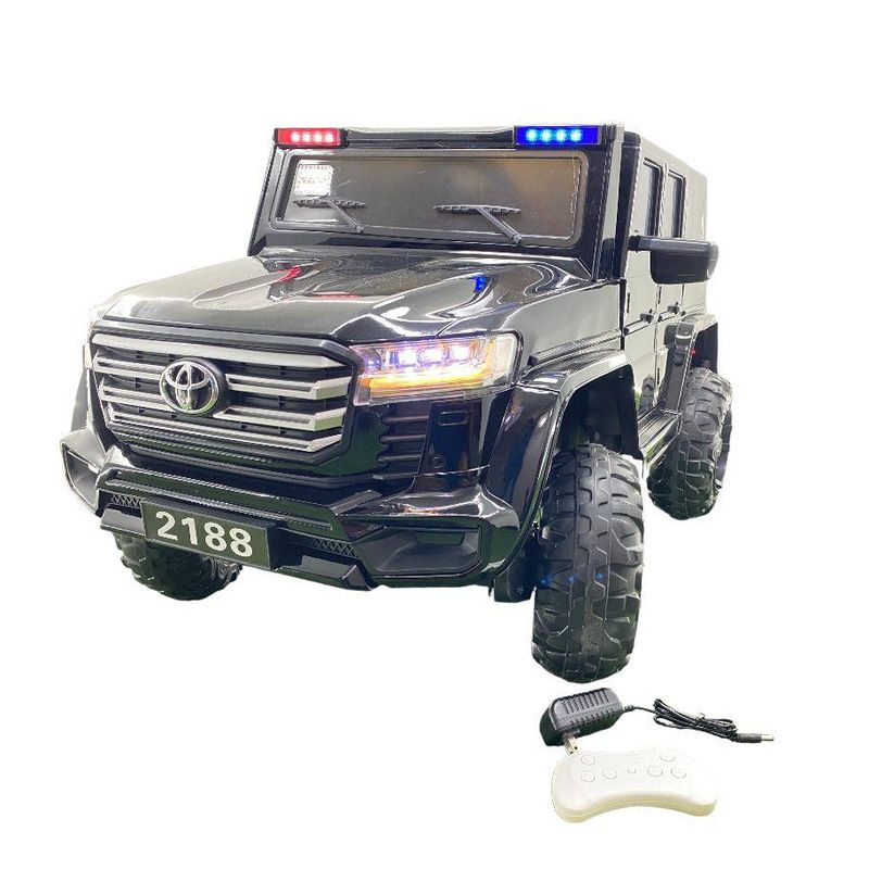 BEBESUNITA - Carro Eléctrico Toyota LLEN GOMA R-2188 NEGRO