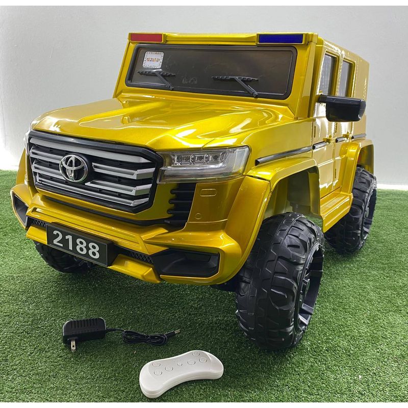 BEBESUNITA - Carro Eléctrico Toyota LLEN GOMA R-2188 AMARILLO