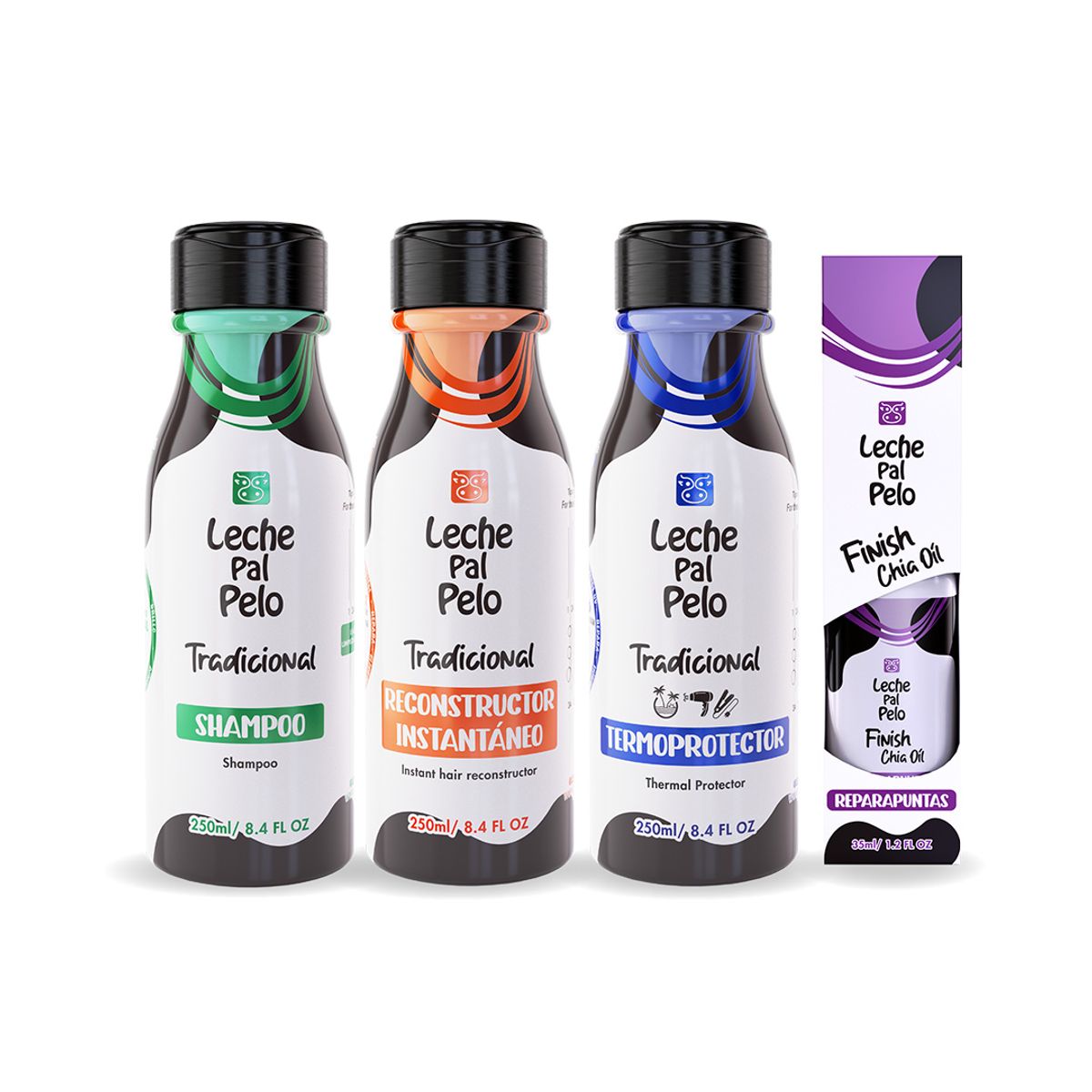 LECHE PAL PELO - kit tradicional 250ml leche pal pelo