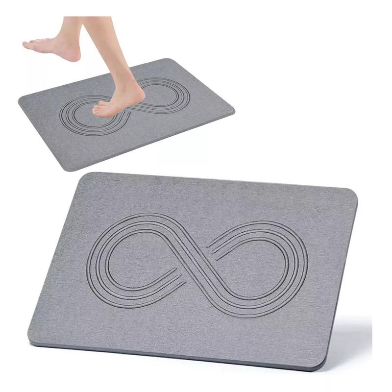 GENERICO - Tapete De Piedra De Diatomeas Absorbente Secado Rapido Baño