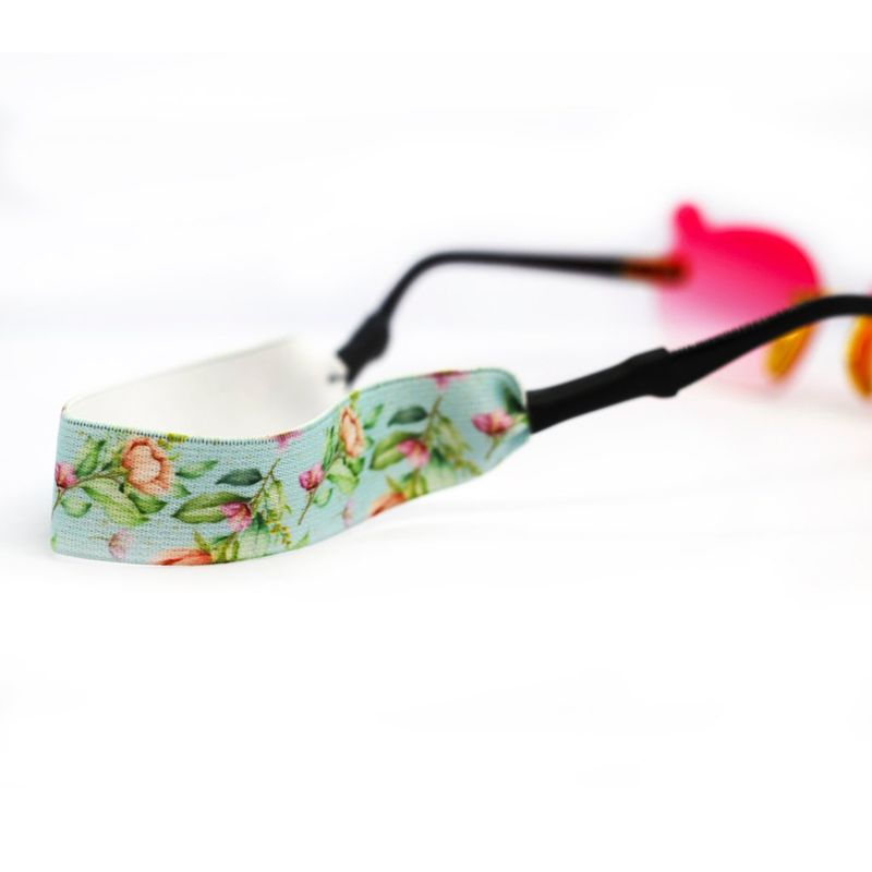AT NIGHT SUNGLASSES - Cuelga Gafas At night elástico NIÑOS menta floral._.