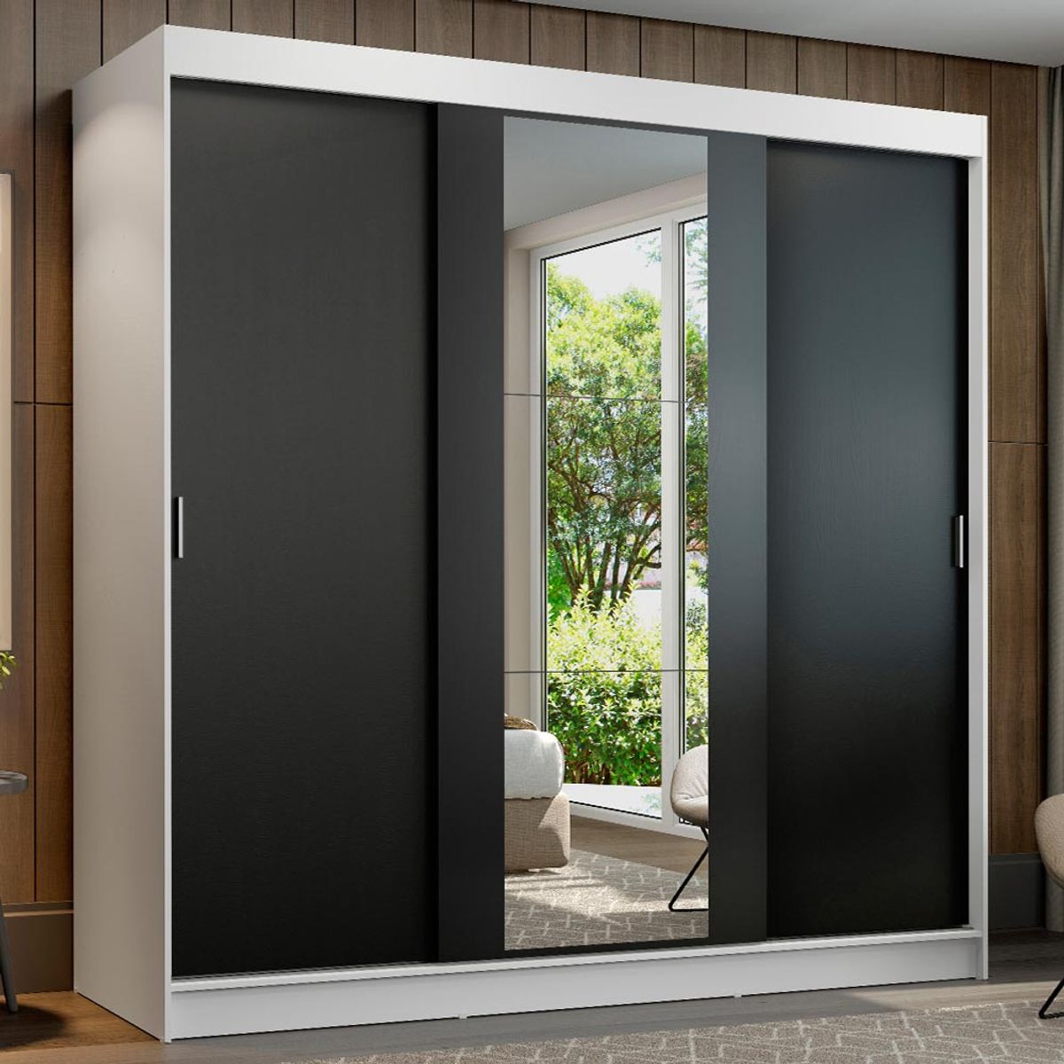 MADESA - Closet Reno 3 Puertas Corredizas 1 Espejo_.