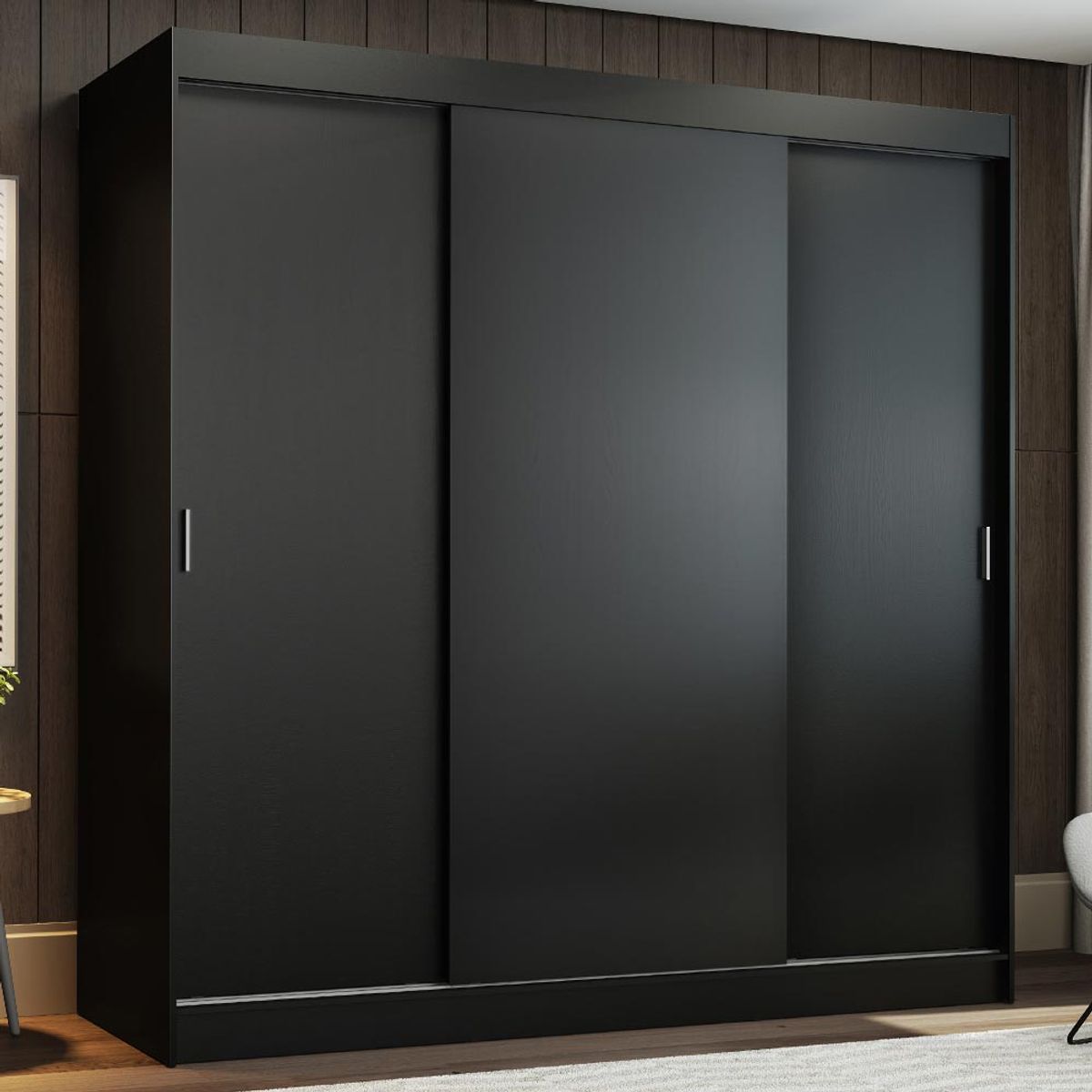 MADESA - Closet Reno 3 Puertas Corredizas 4 Cajones