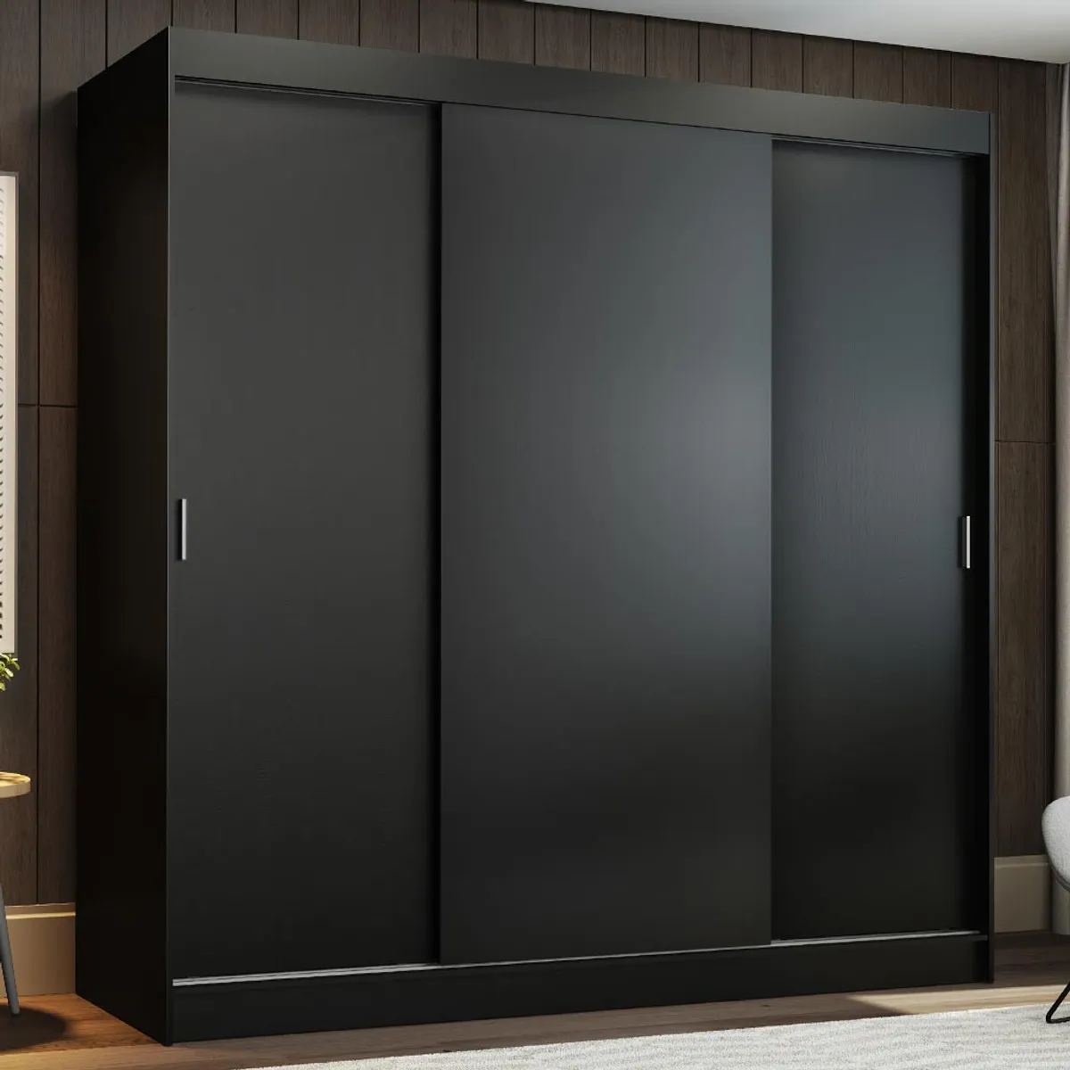 MADESA - Closet Reno 3 Puertas Corredizas 4 Cajones