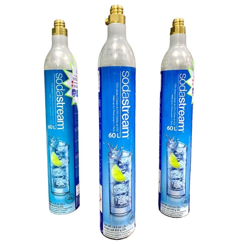 GENERICO - Cilindro De Repuesto Sodastream 60l Co2 Recargado