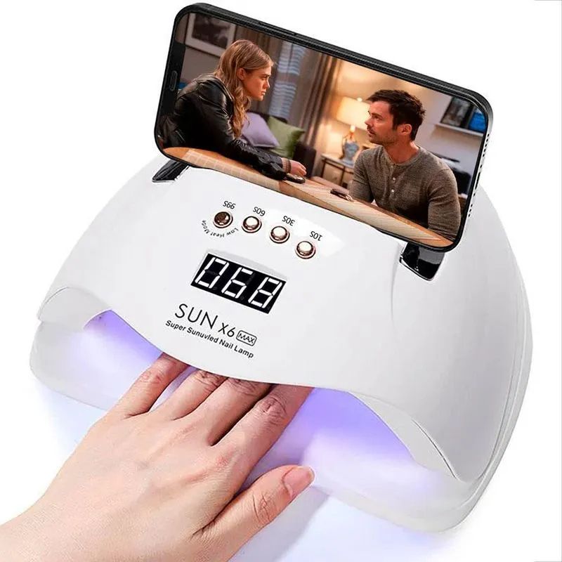 GENERICO - Secador Uñas Lampara Uv Led Gel X4 Temporizadores Manija