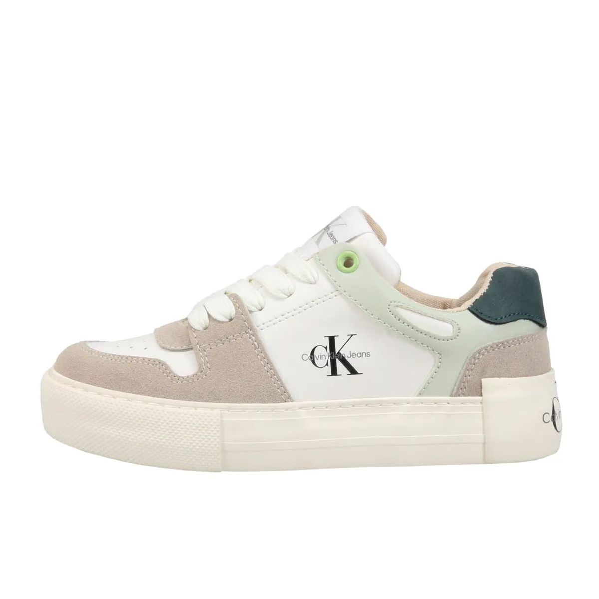 CALVIN KLEIN - Tenis Casuales Con Cordones Para Niña Calvin Klein