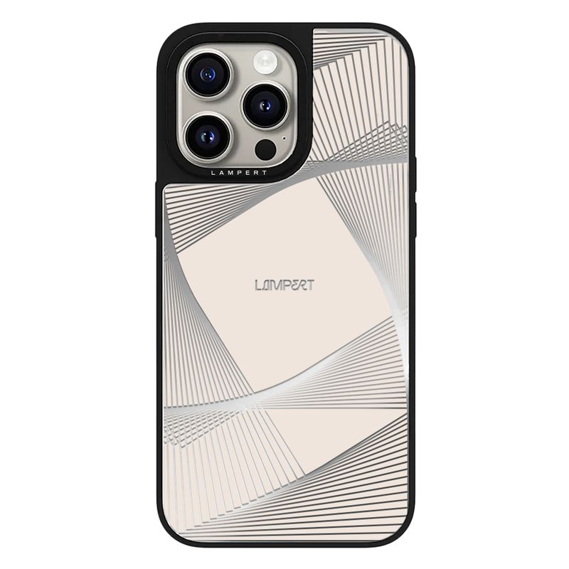 GENERICO - Ultra safe case - square nude  para iPhone 12 PRO MAX  - Funda Estuche con MagSafe