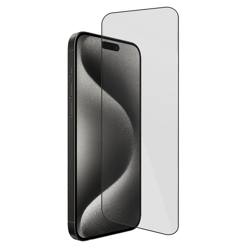 GENERICO - Ultra strong screen protector -  transparente para iPhone 15 PRO MAX - Vidrio protector de pantalla