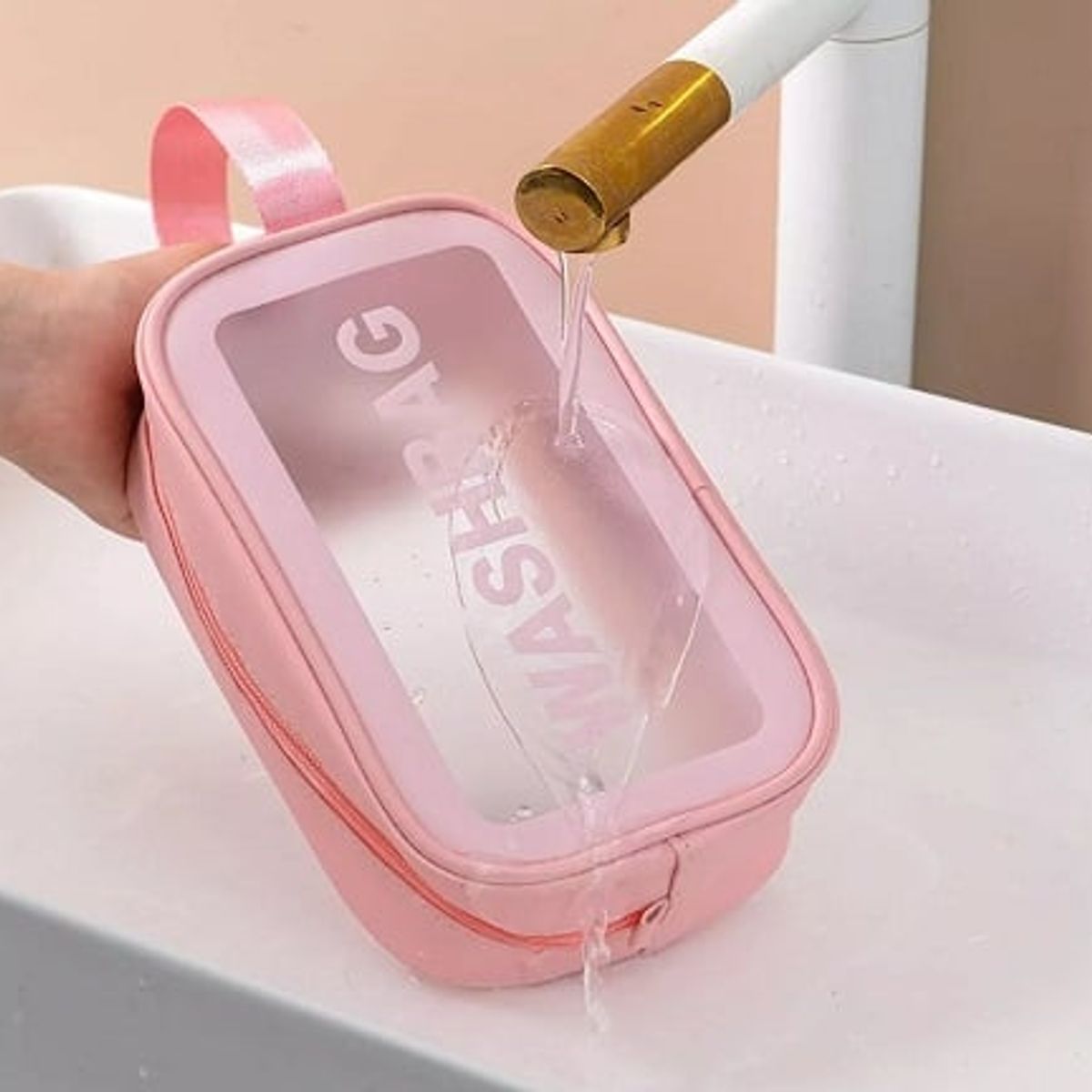 CADU COSMETICS - SET X 3 COSMETIQUERA COLOR ROSA