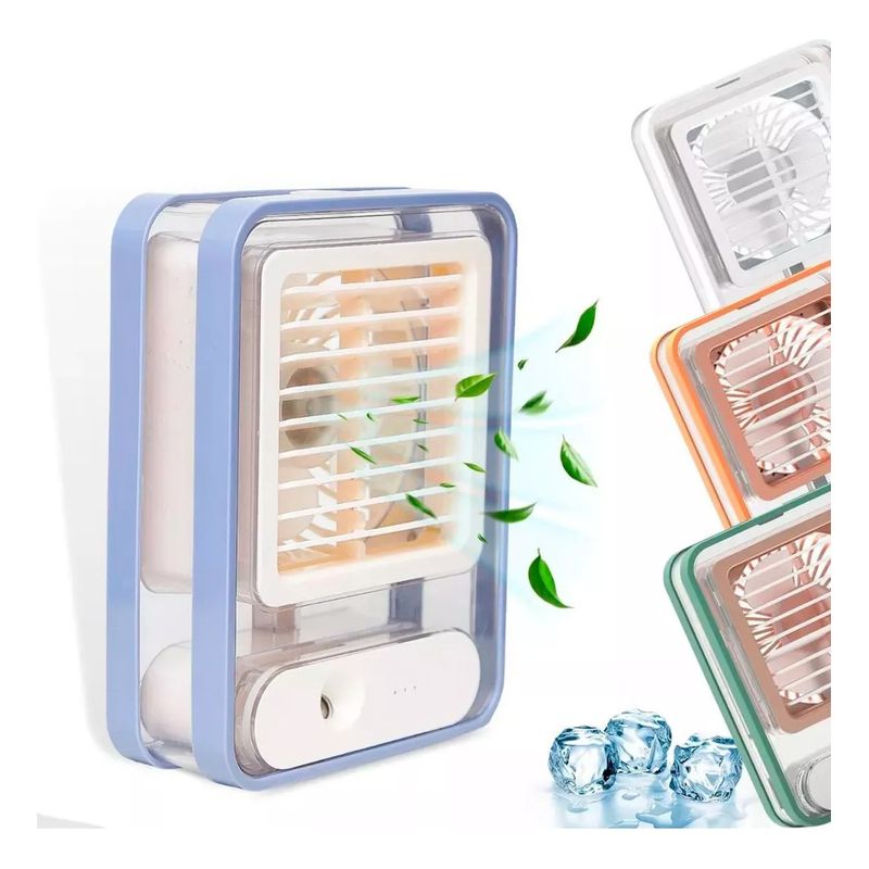 GENERICO - Mini Ventilador Humificador Aire Acondicionado Niebla Hogar