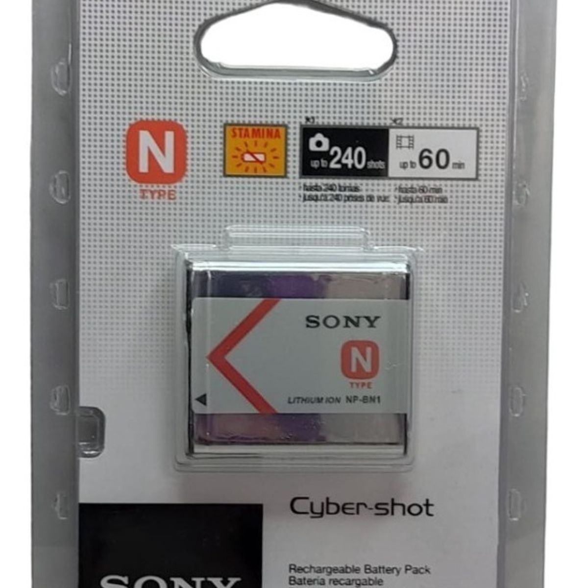 SONY - Bateria Sony Np-bn1 Litio Camara Digital Cybershot + Estuche