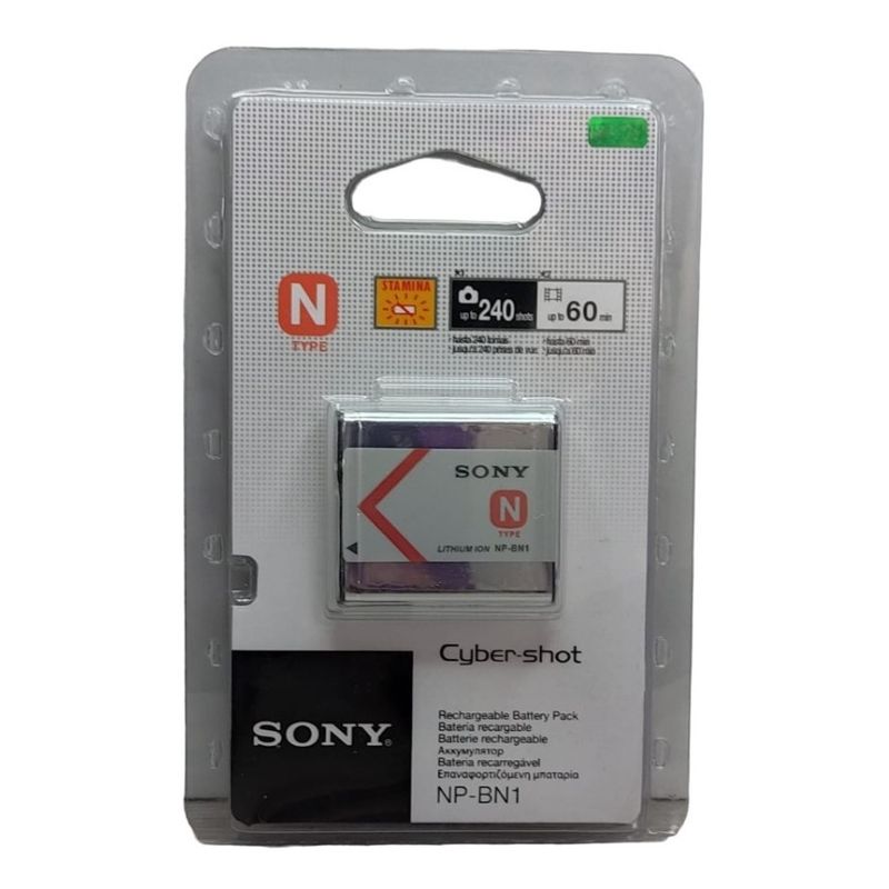 SONY - Bateria Sony Np-bn1 Litio Camara Digital Cybershot + Estuche