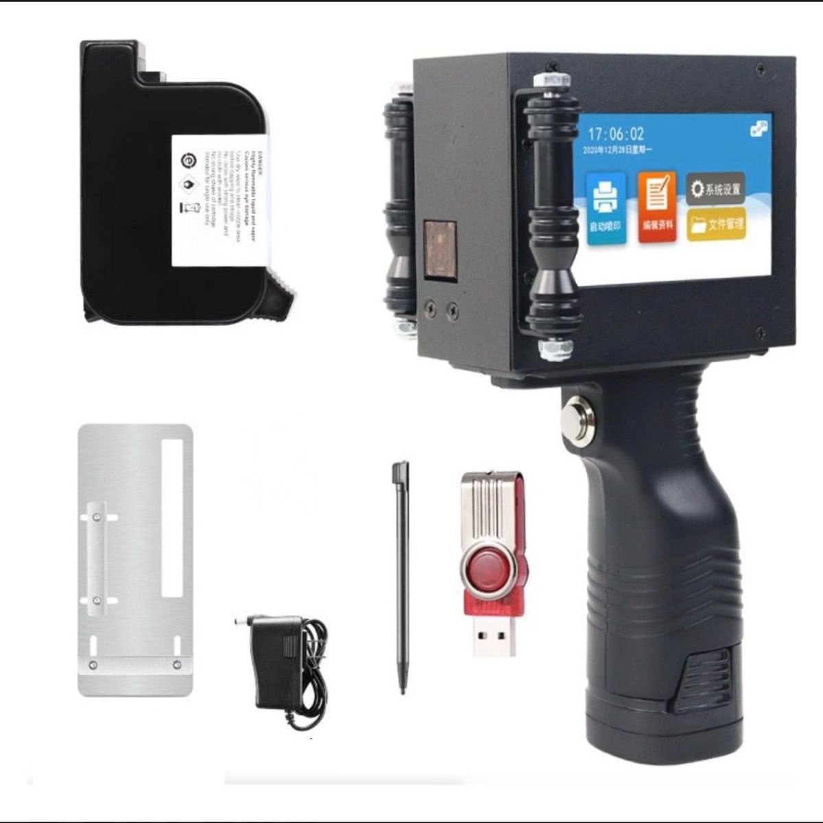 GENERICO - Impresora codificadora manual pistola 12,7 mm