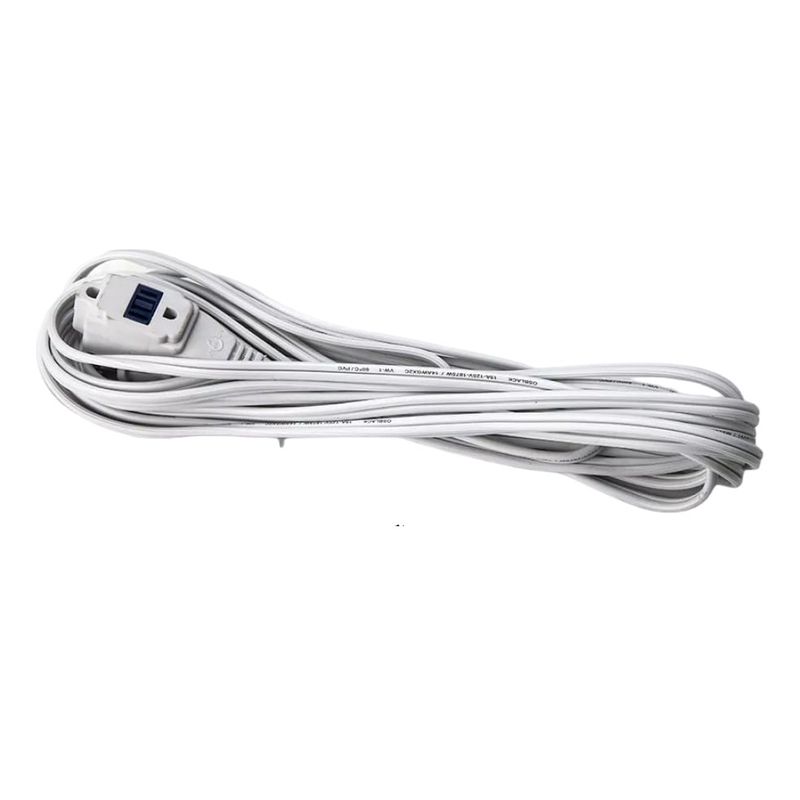 GENERICO - Extensión Eléctrica Cable Alimentacion Plano 1.90 Metros 6ft
