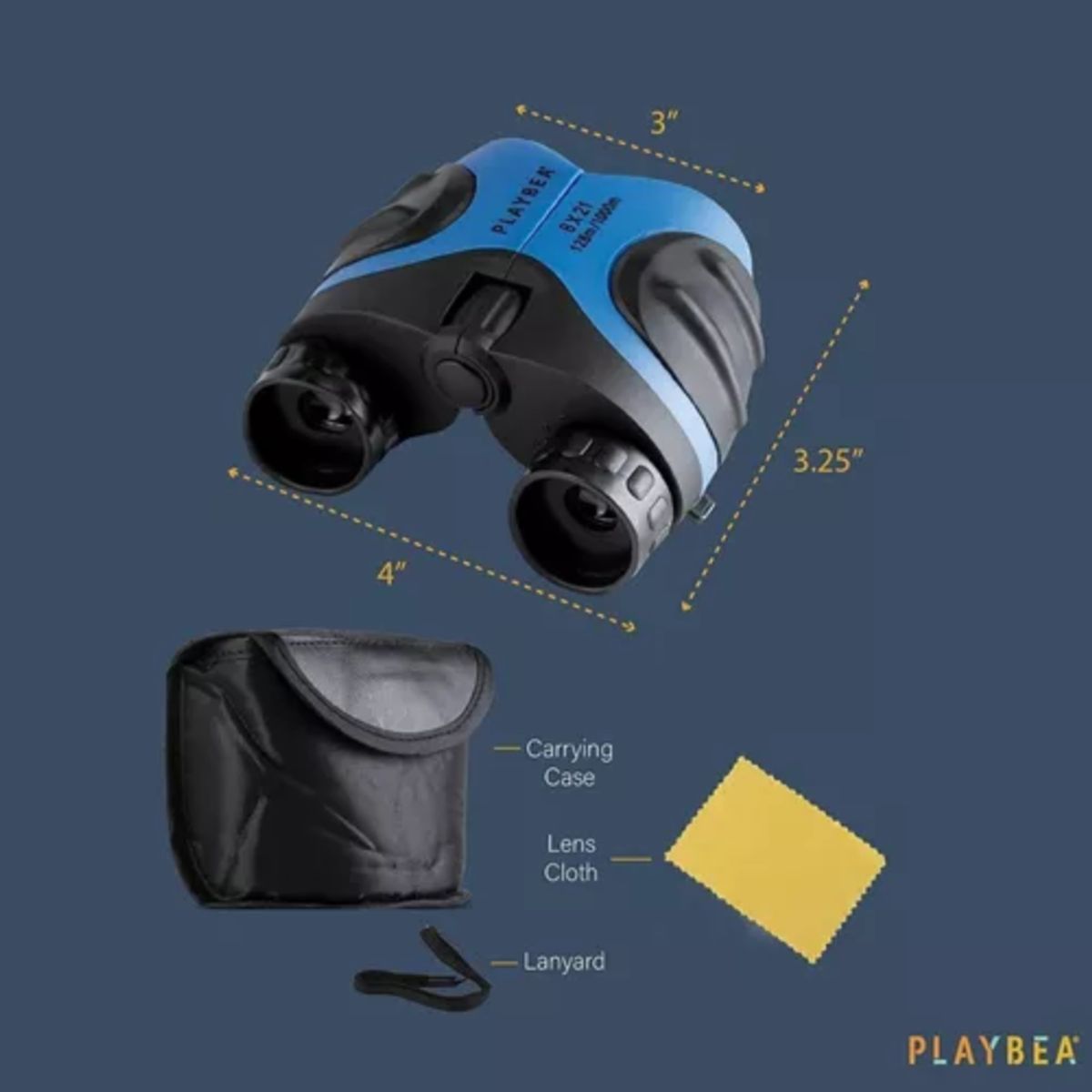 GENERICO - Binoculares Para Niños A Prueba De Golpes Regalo Navidad