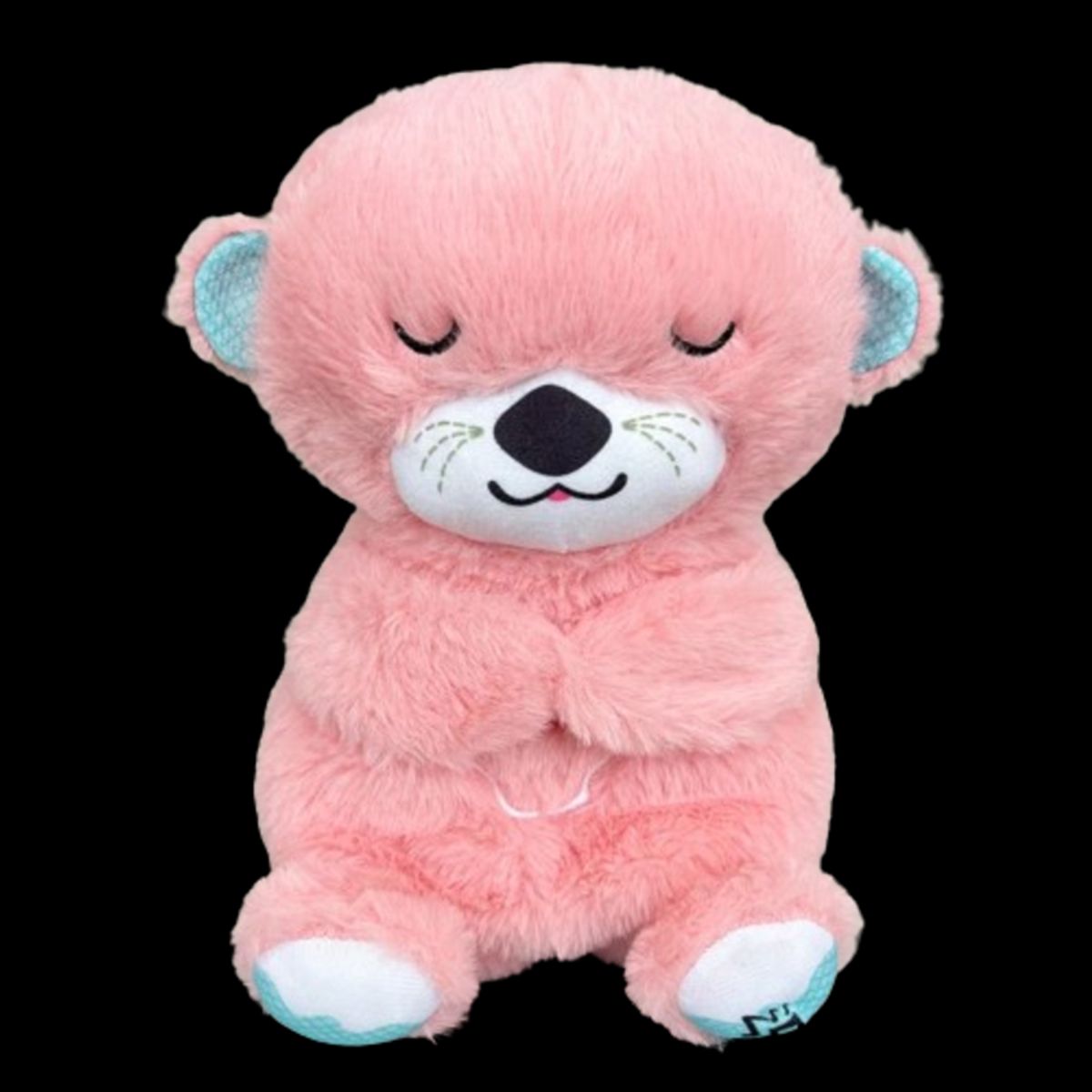 GENERICO - Peluche para Dormir Relajante para Bebés Nutria Rosa