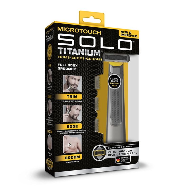 MICRO TOUCH - Maquina De Afeitar Eléctrica Cabello Cuerpo Micro Touch Solo