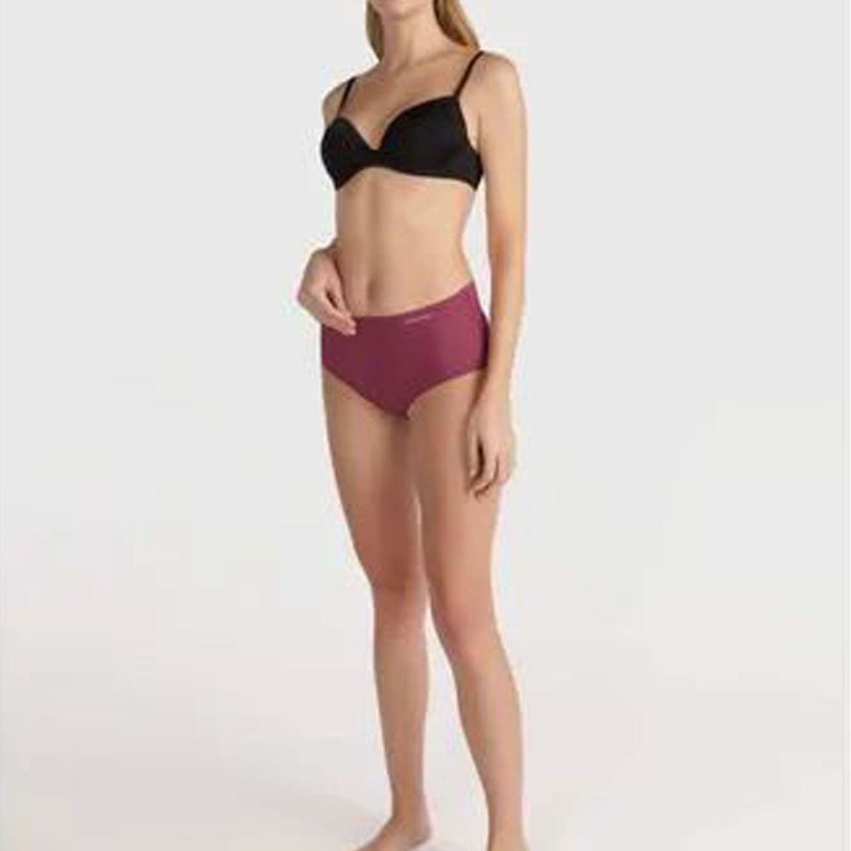 CALVIN KLEIN - Pantie Tipo Hipster Invisible Con Talle Alto Calvin Klein