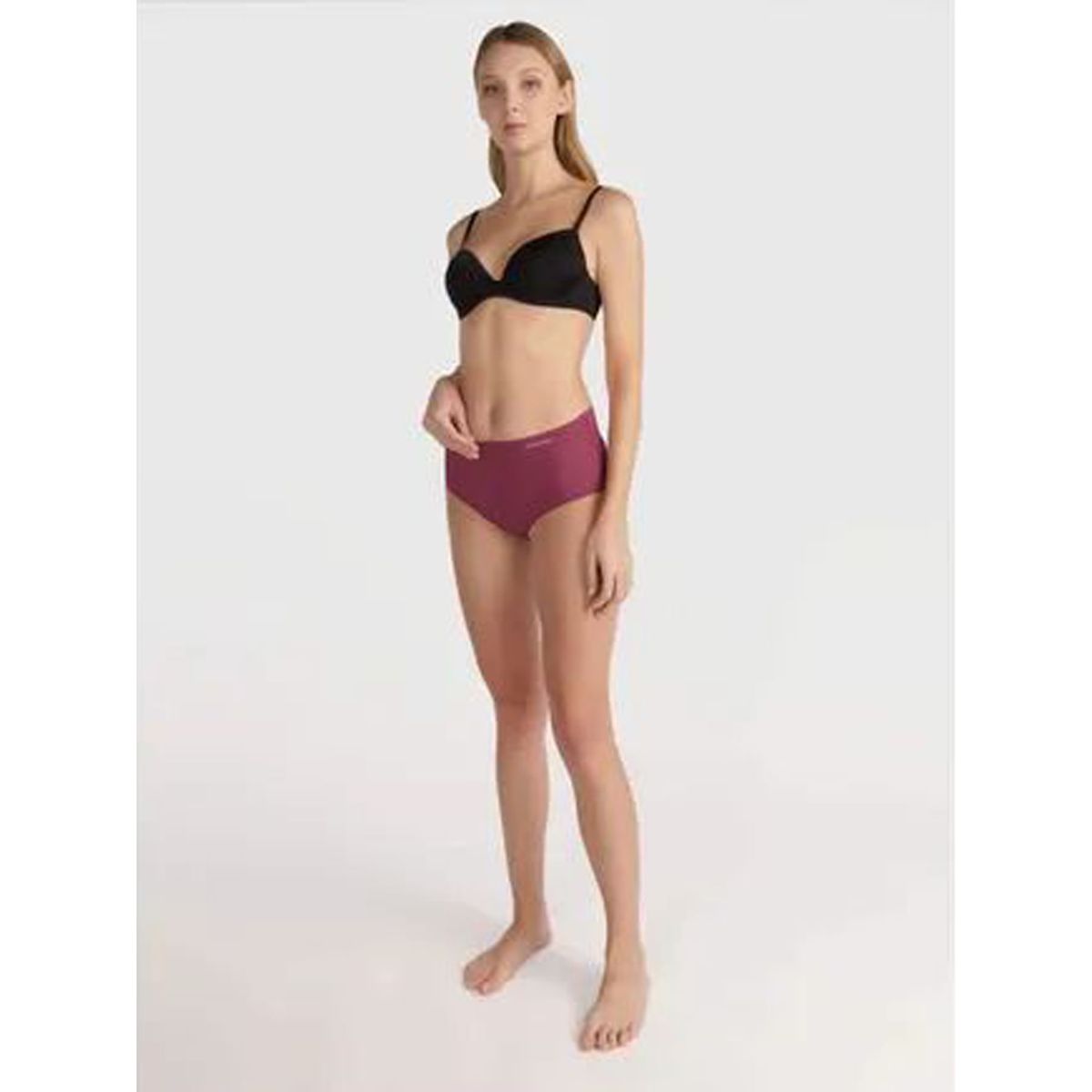 CALVIN KLEIN - Pantie Tipo Hipster Invisible Con Talle Alto Calvin Klein