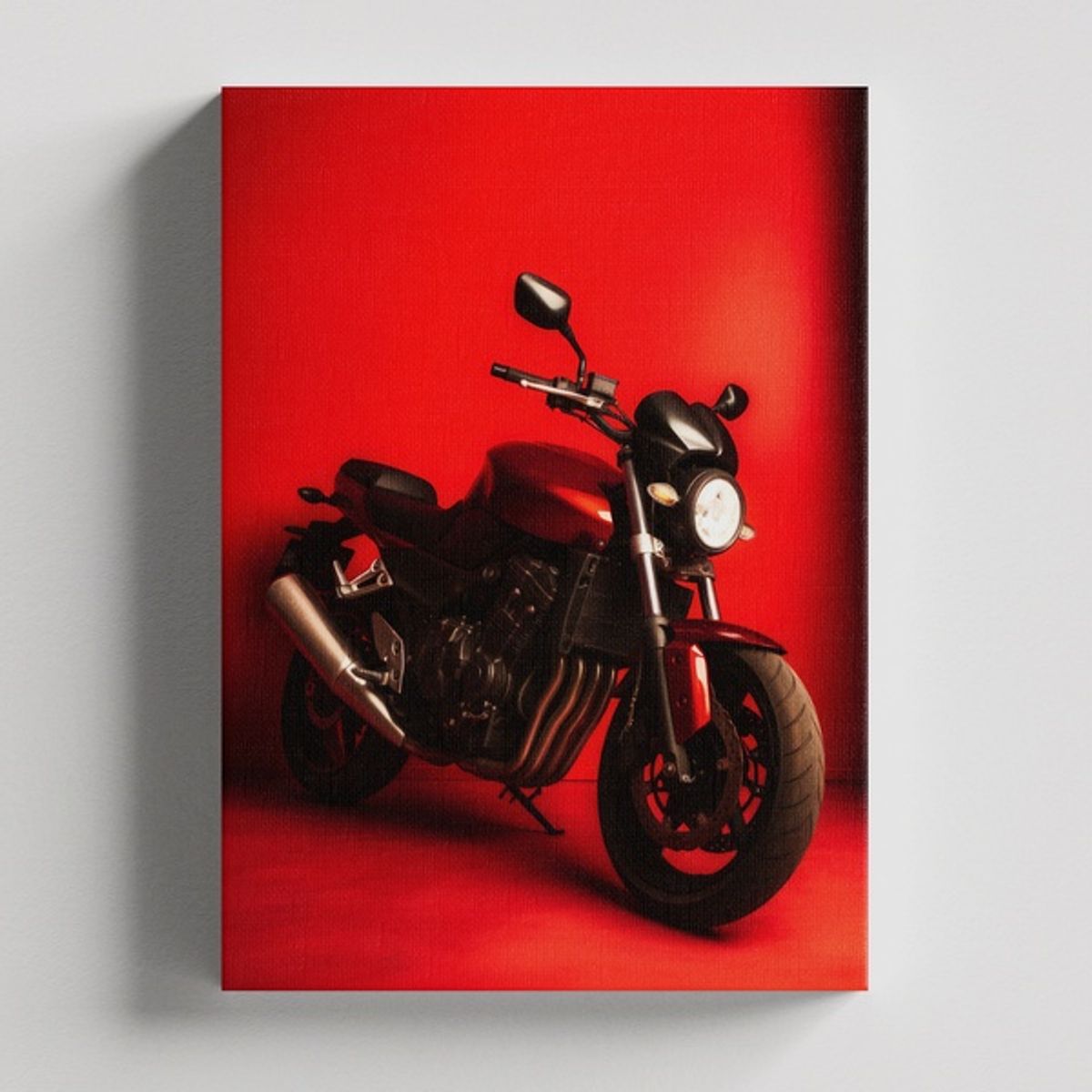 TAYRONA STORE - Cuadros Retablo Motos Rojas 021 - 35x50cm