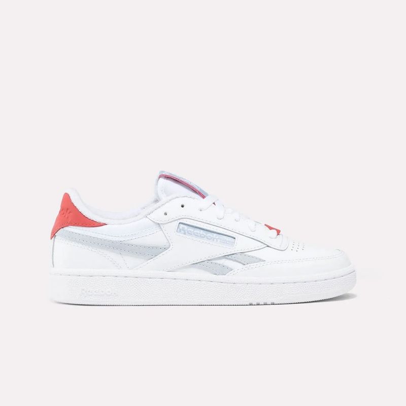 REEBOK - Tenis Mujer Reebok Club C Revenge - Blanco-Rojo
