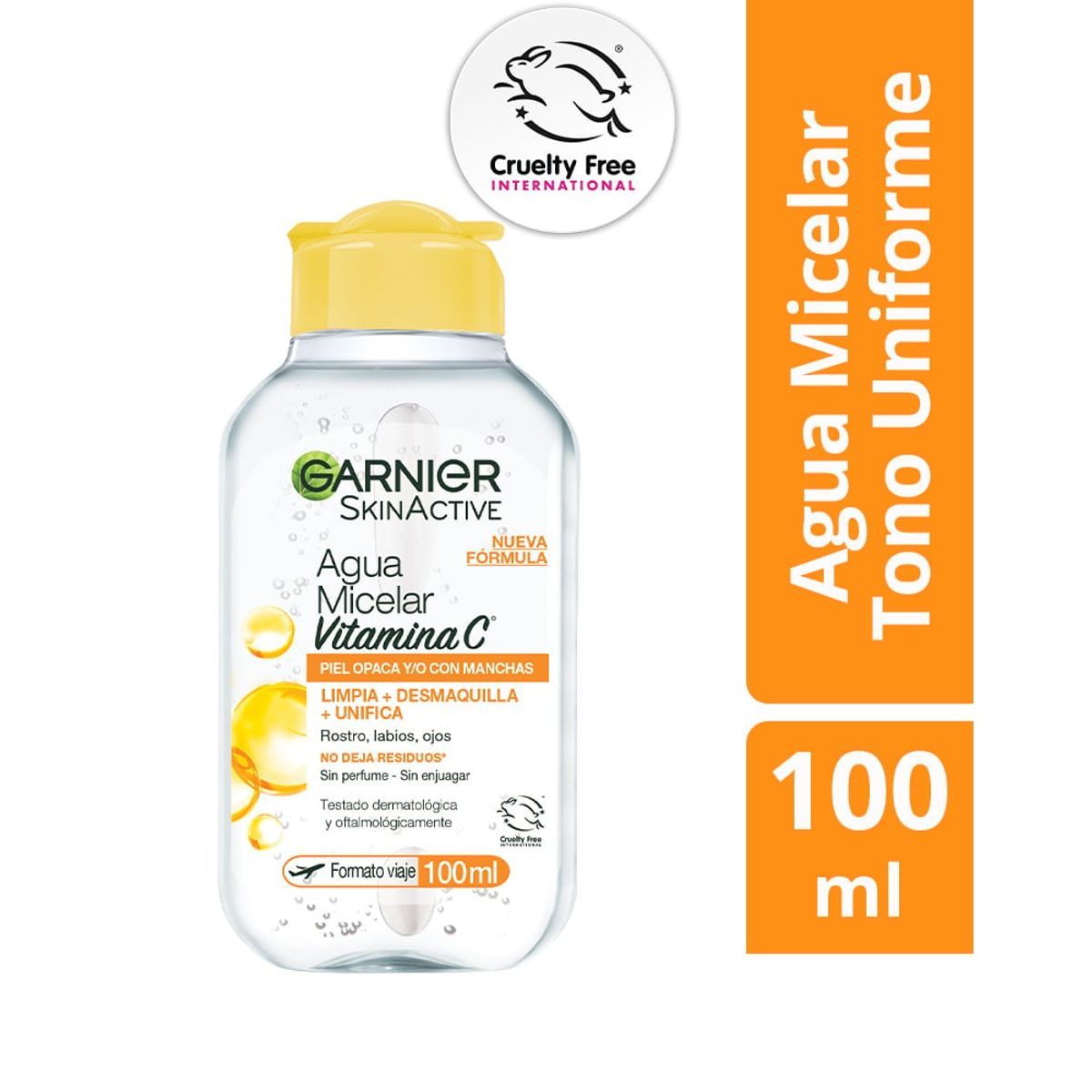 GARNIER - Agua Micelar Garnier Vitamina C X 100ml
