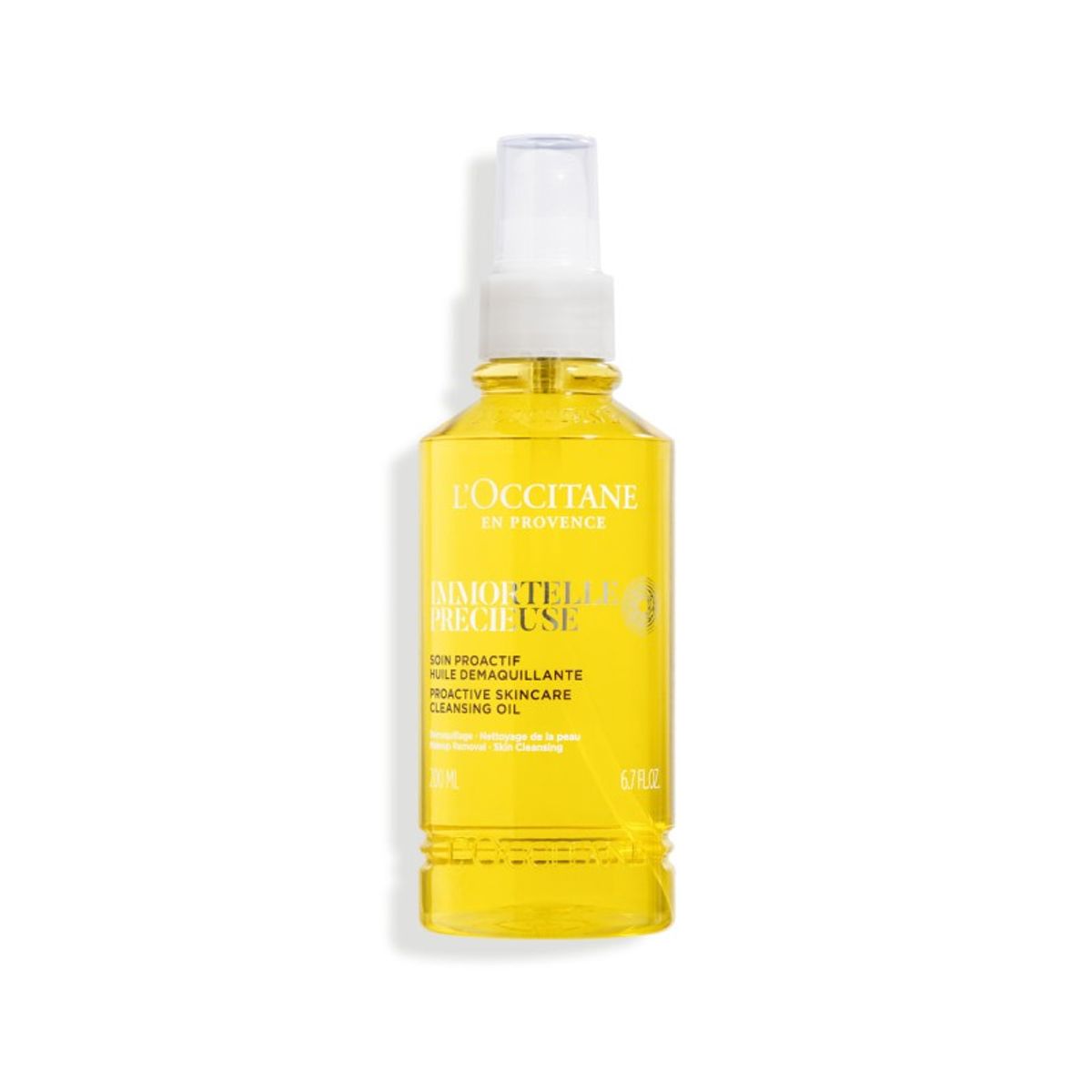 LOCCITANE - Aceite limpiador y desmaquillante Immortelle Preciosa 200ml