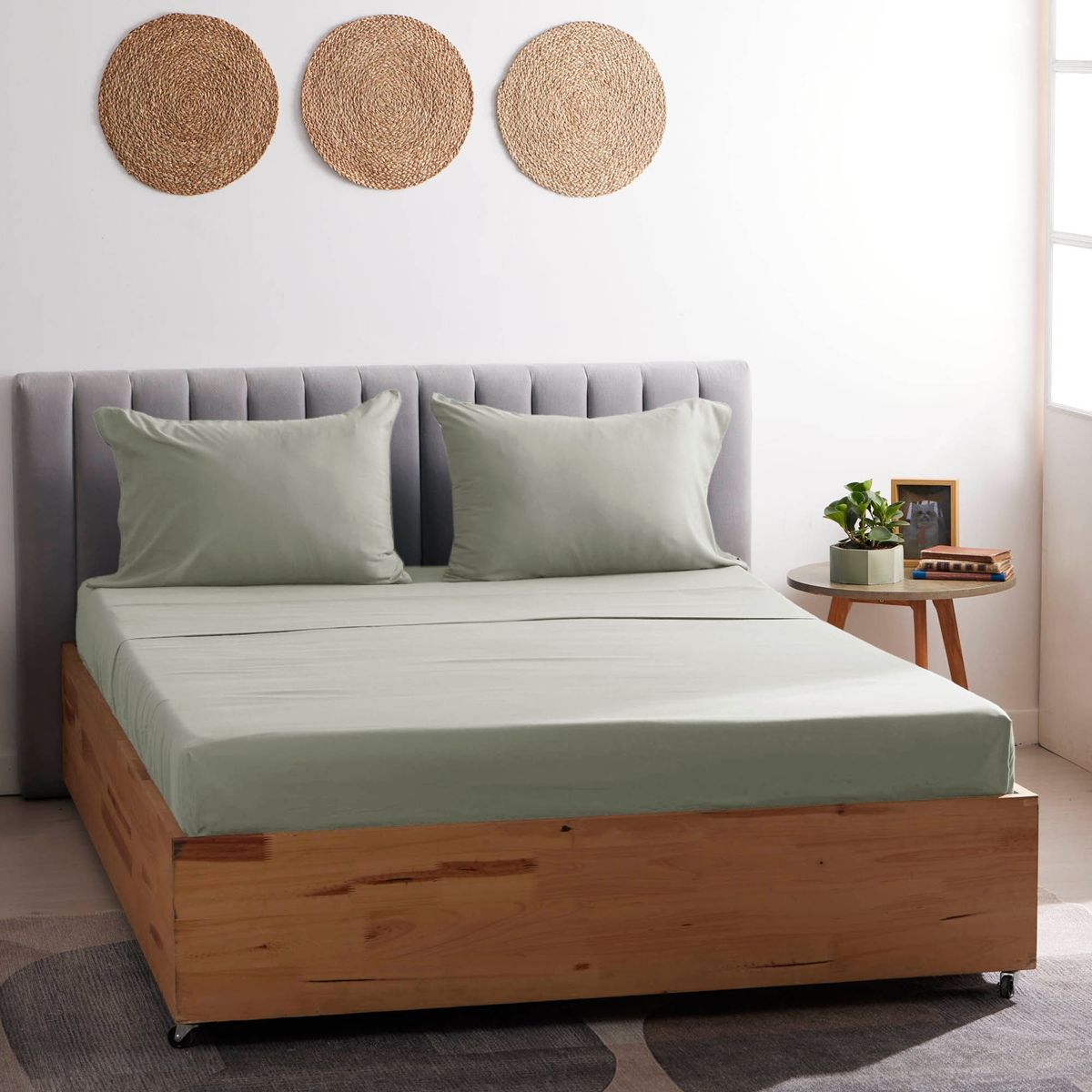 DISTRIHOGAR - Juego de Sábanas Plus (+) Bambú King