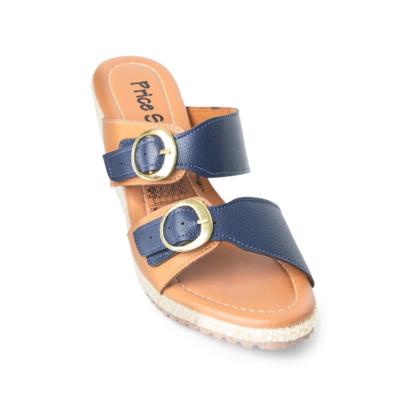 PRICE SHOES - Price Shoes Plataformas Moda Mujer 692A85AZUL
